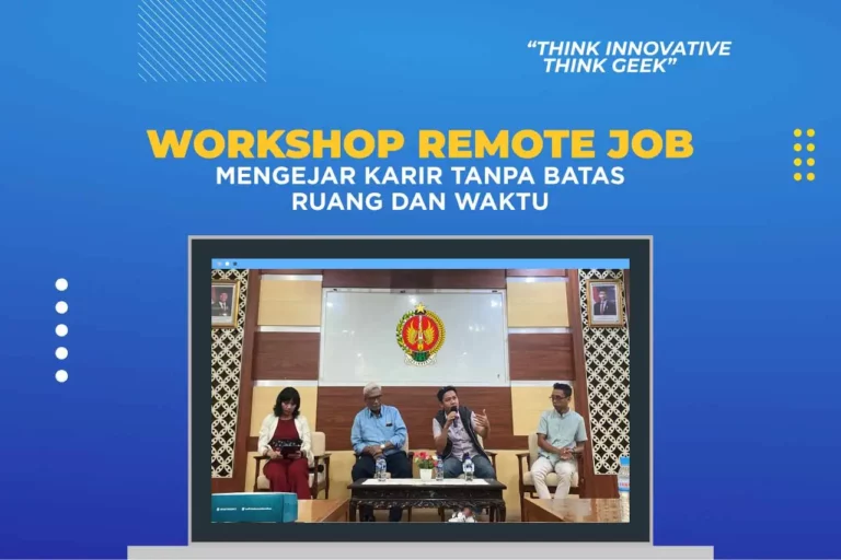 Workshop Remote Job mengejar karir global